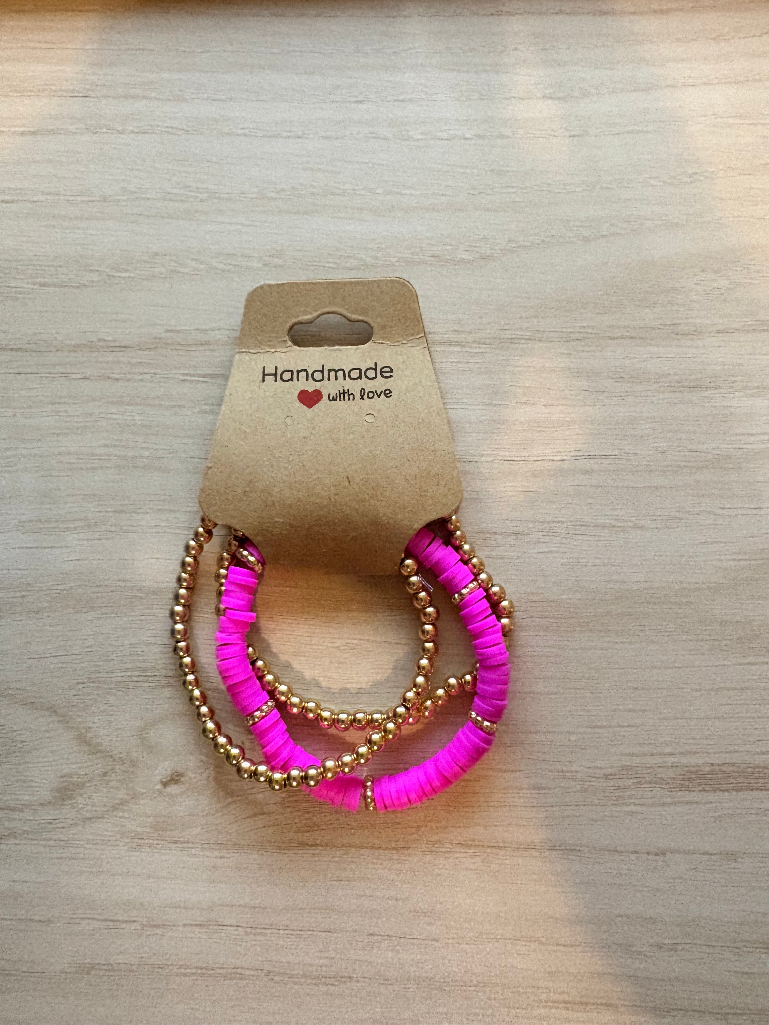 Bracelet set stacked